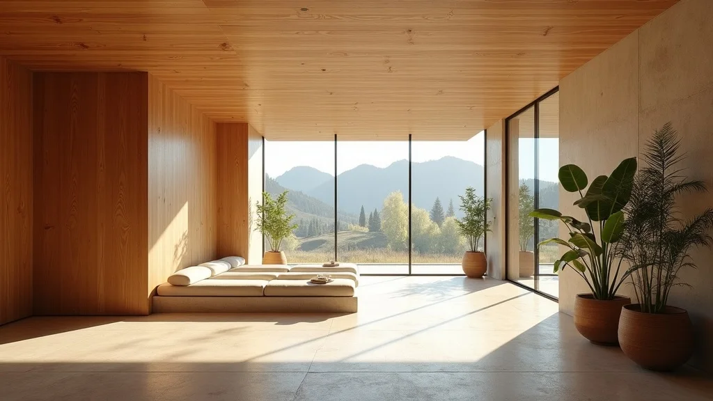 Interior of the Nuvania bathhouse and wellness lounge in Boulder, Colorado